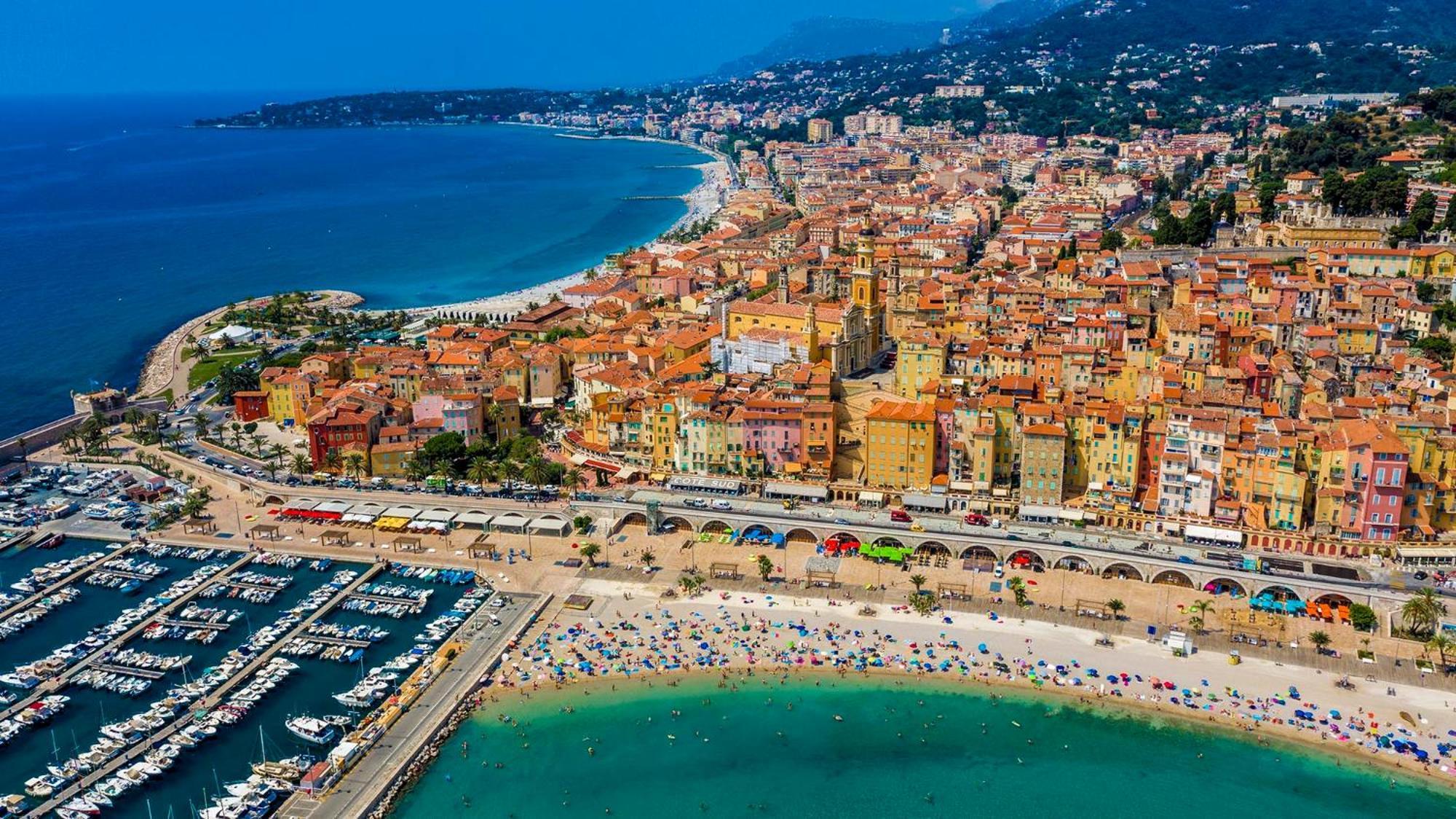 Menton # Monaco - F1 Gp - 4 Persons - Sea View - New - Parking - Clim - Premium - Beach And Sun Buitenkant foto