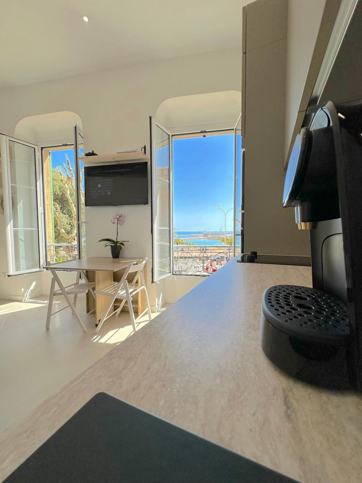 Menton # Monaco - F1 Gp - 4 Persons - Sea View - New - Parking - Clim - Premium - Beach And Sun Buitenkant foto
