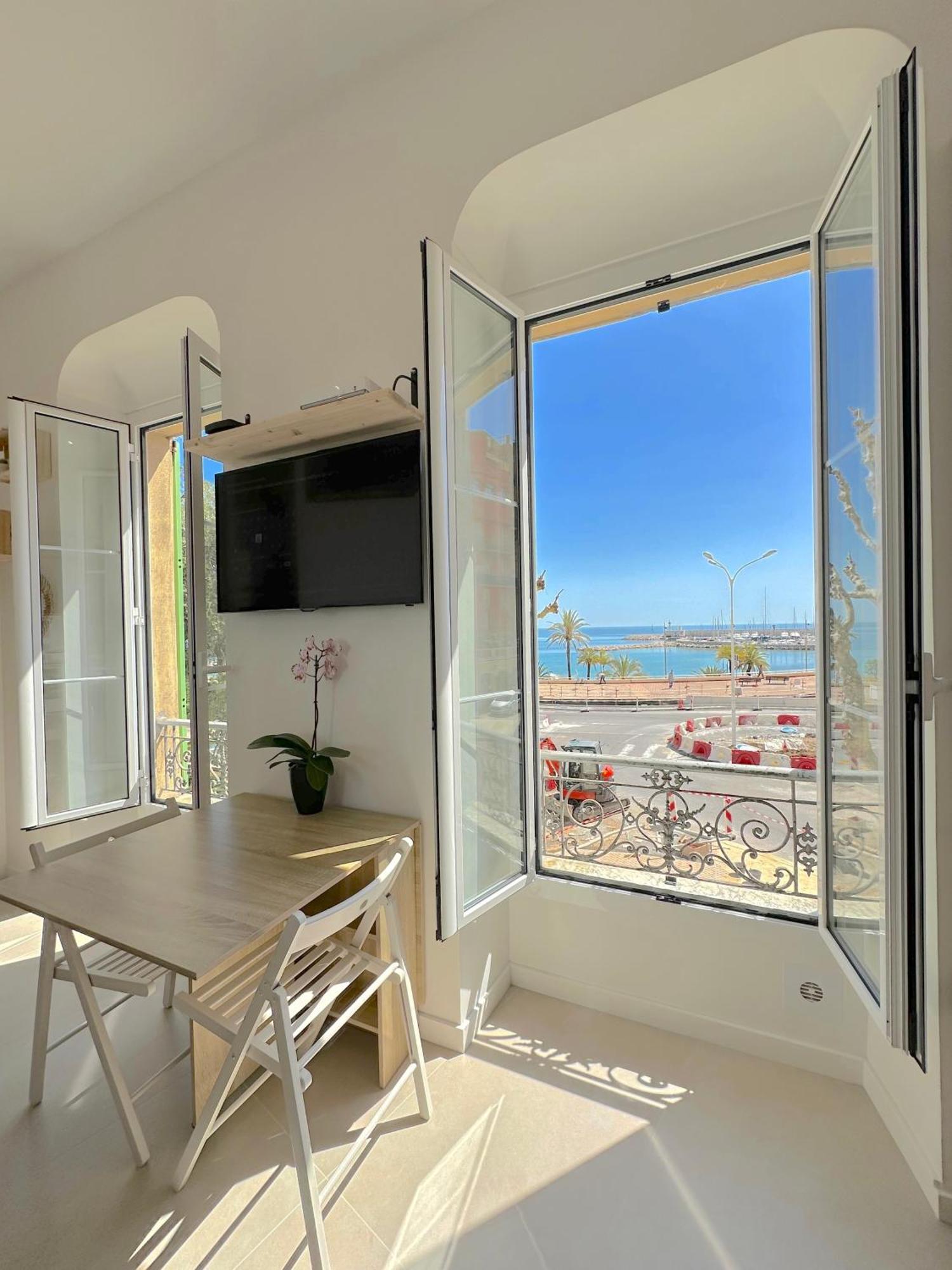 Menton # Monaco - F1 Gp - 4 Persons - Sea View - New - Parking - Clim - Premium - Beach And Sun Buitenkant foto