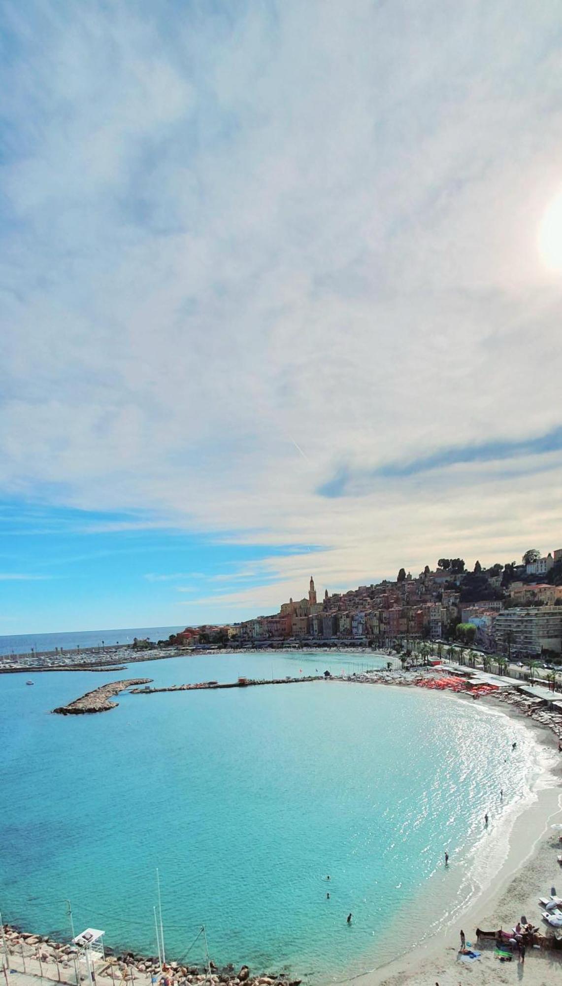 Menton # Monaco - F1 Gp - 4 Persons - Sea View - New - Parking - Clim - Premium - Beach And Sun Buitenkant foto